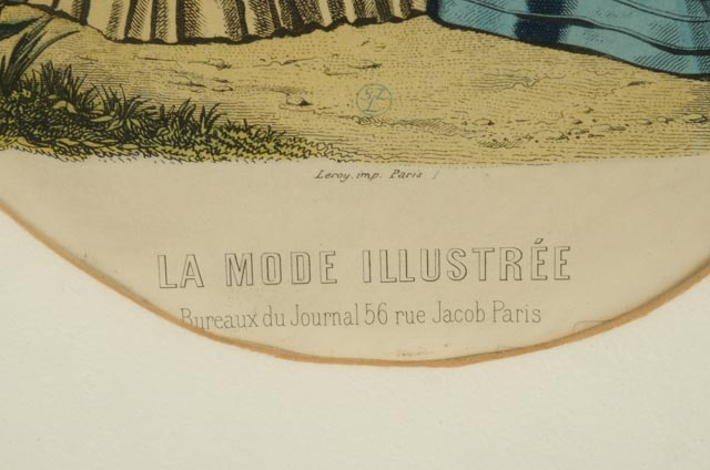 "La Mode Ilustrée" Offset Lithograph
