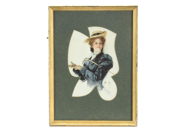 Harrison Fisher Offset Lithograph "The Thoroughbred"