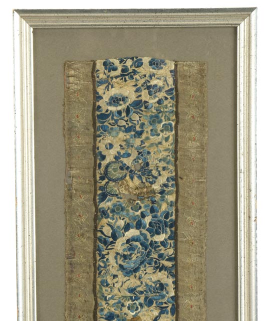 Vintage Hand Embroidered Chinese Silk Panel