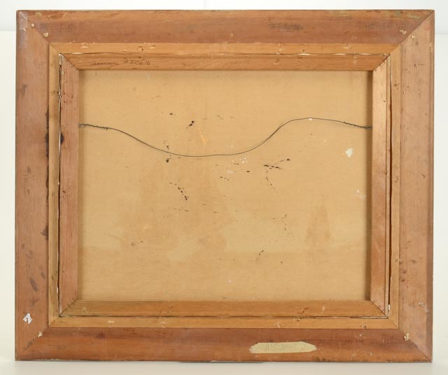 Franz Ambrasath Original Oil on Canvas Seascape