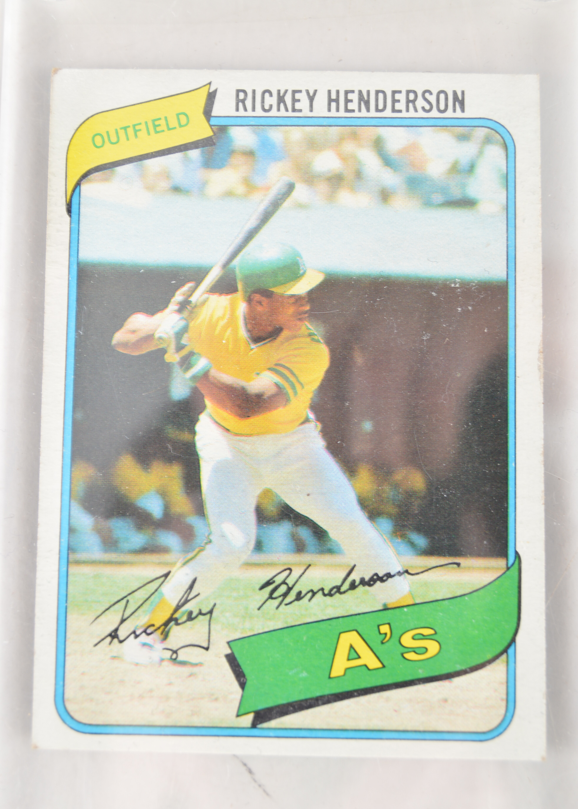 Rickey Henderson 1979 Rookie Card