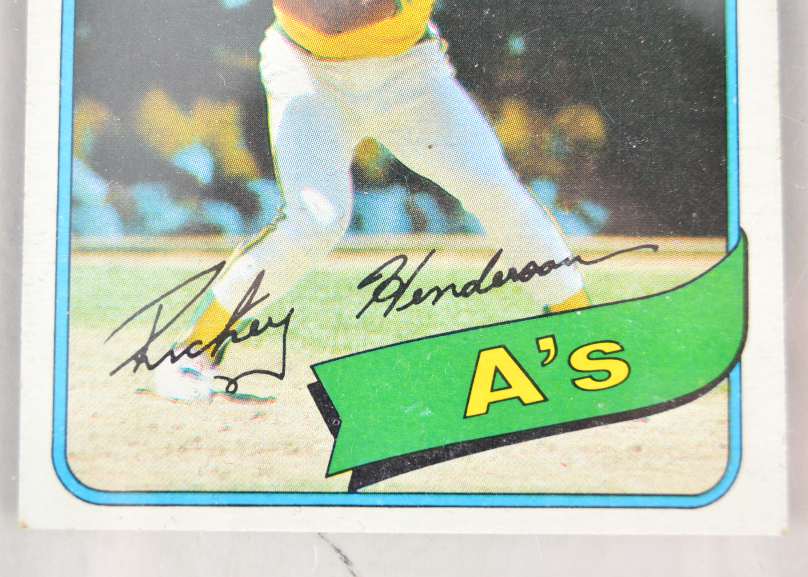 Rickey Henderson 1979 Rookie Card