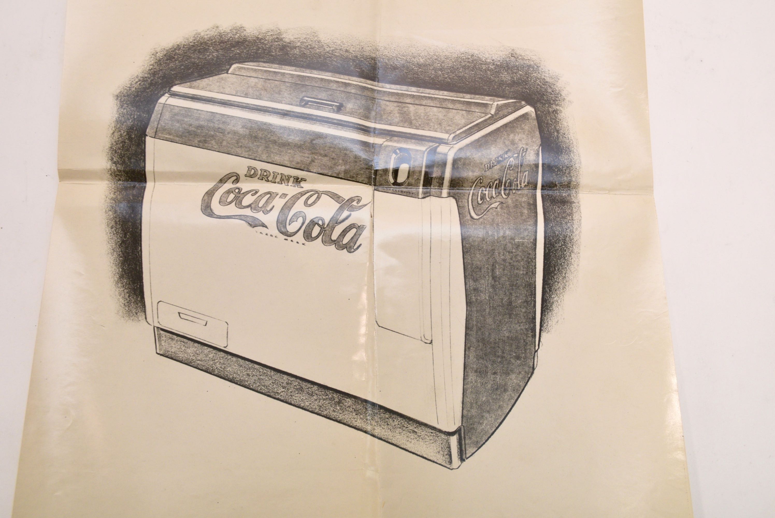 Coca-Cola Art Collection with Original Ribbon Sketches