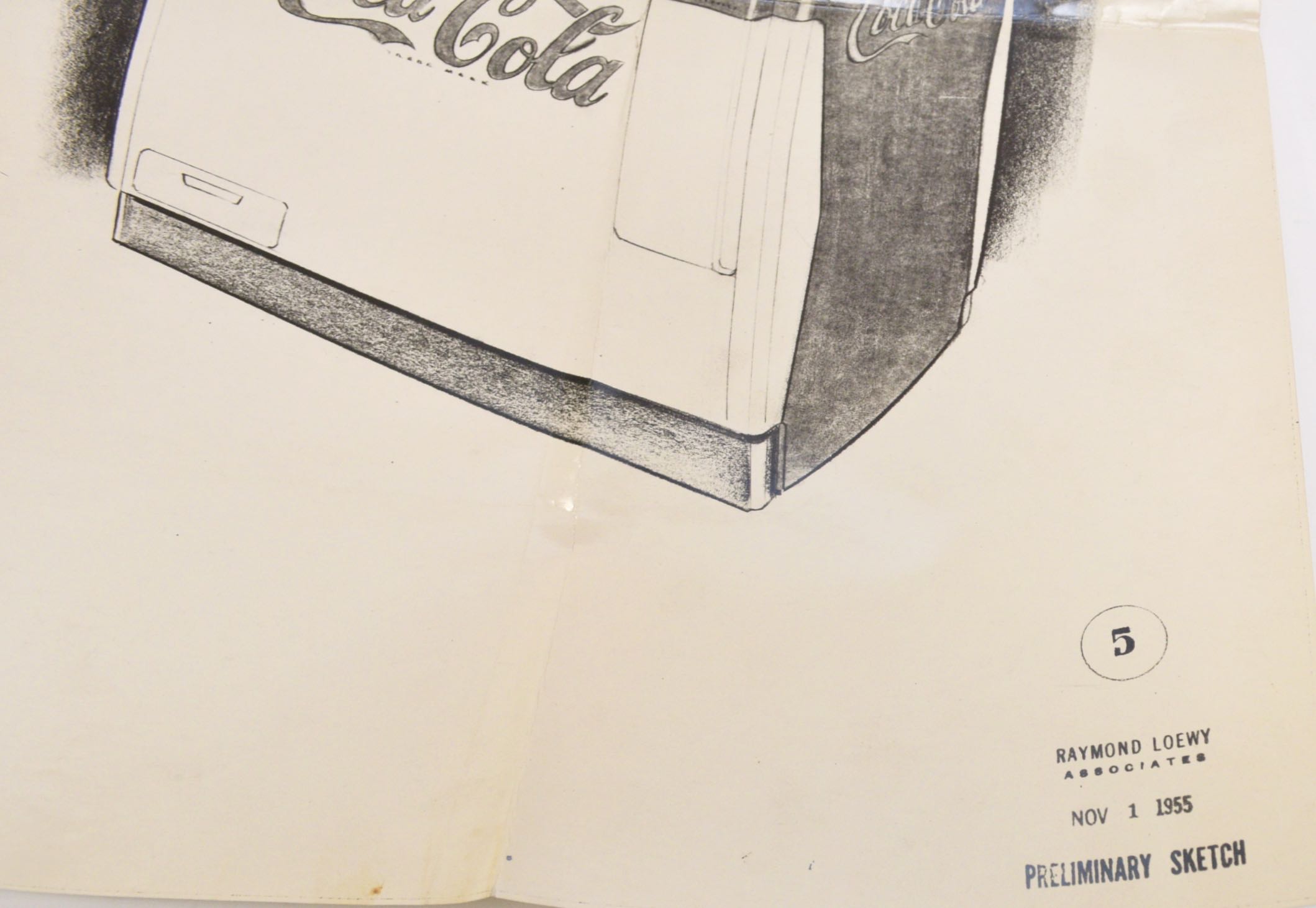 Coca-Cola Art Collection with Original Ribbon Sketches