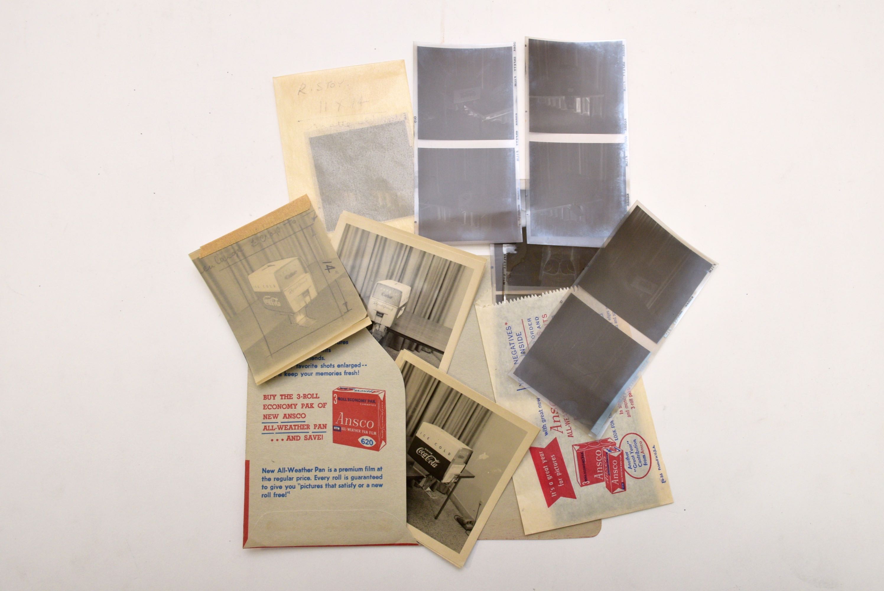 Coca-Cola Art Collection with Original Ribbon Sketches