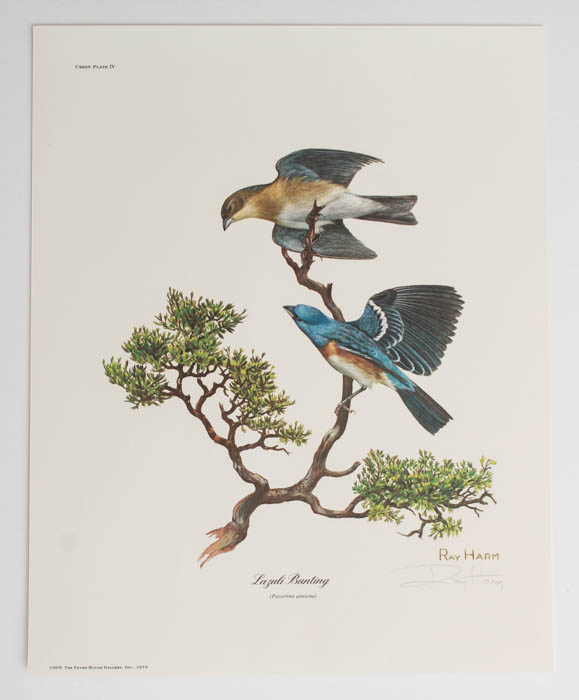 Quintet of Signed Ray Harm Prints