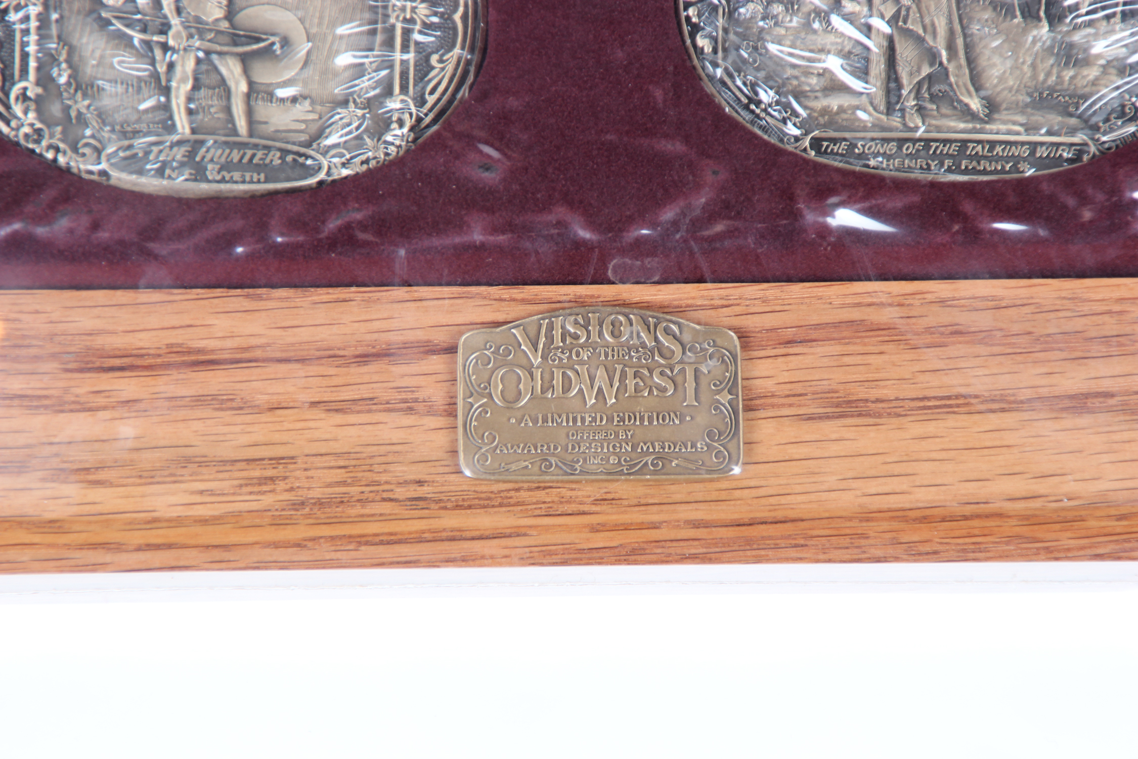 Visions of the Old West Framed Belt Buckles