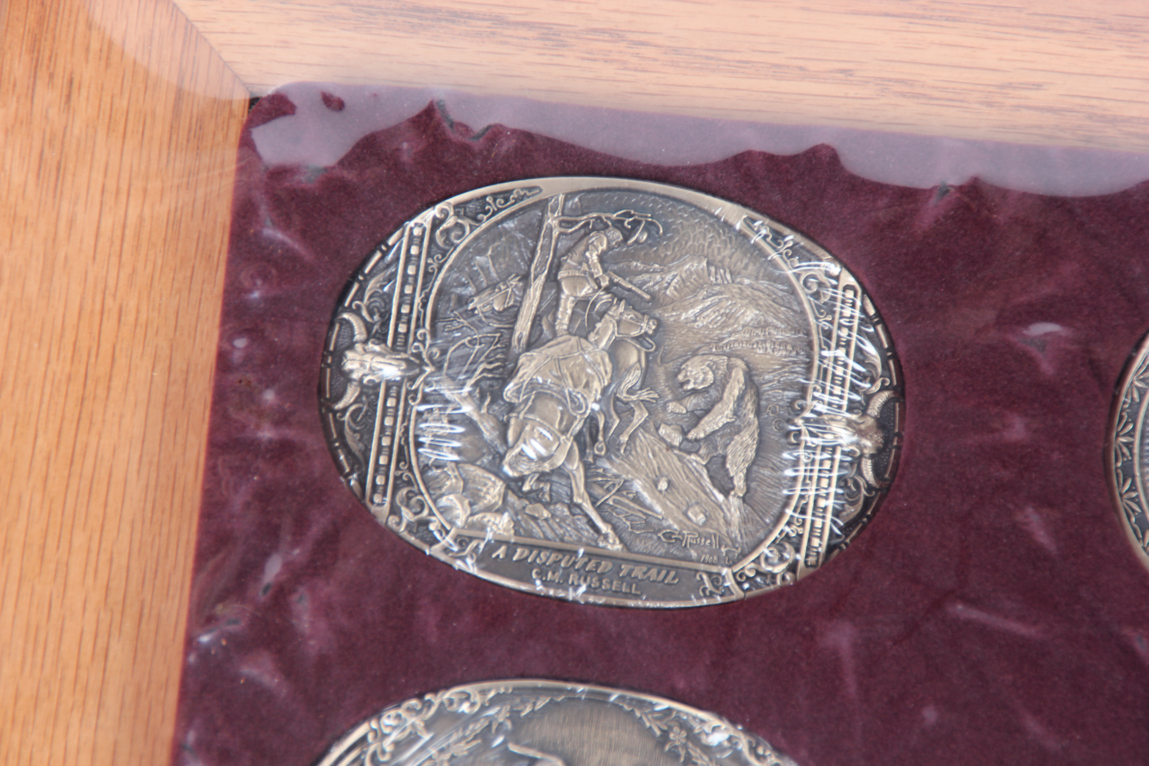 Visions of the Old West Framed Belt Buckles