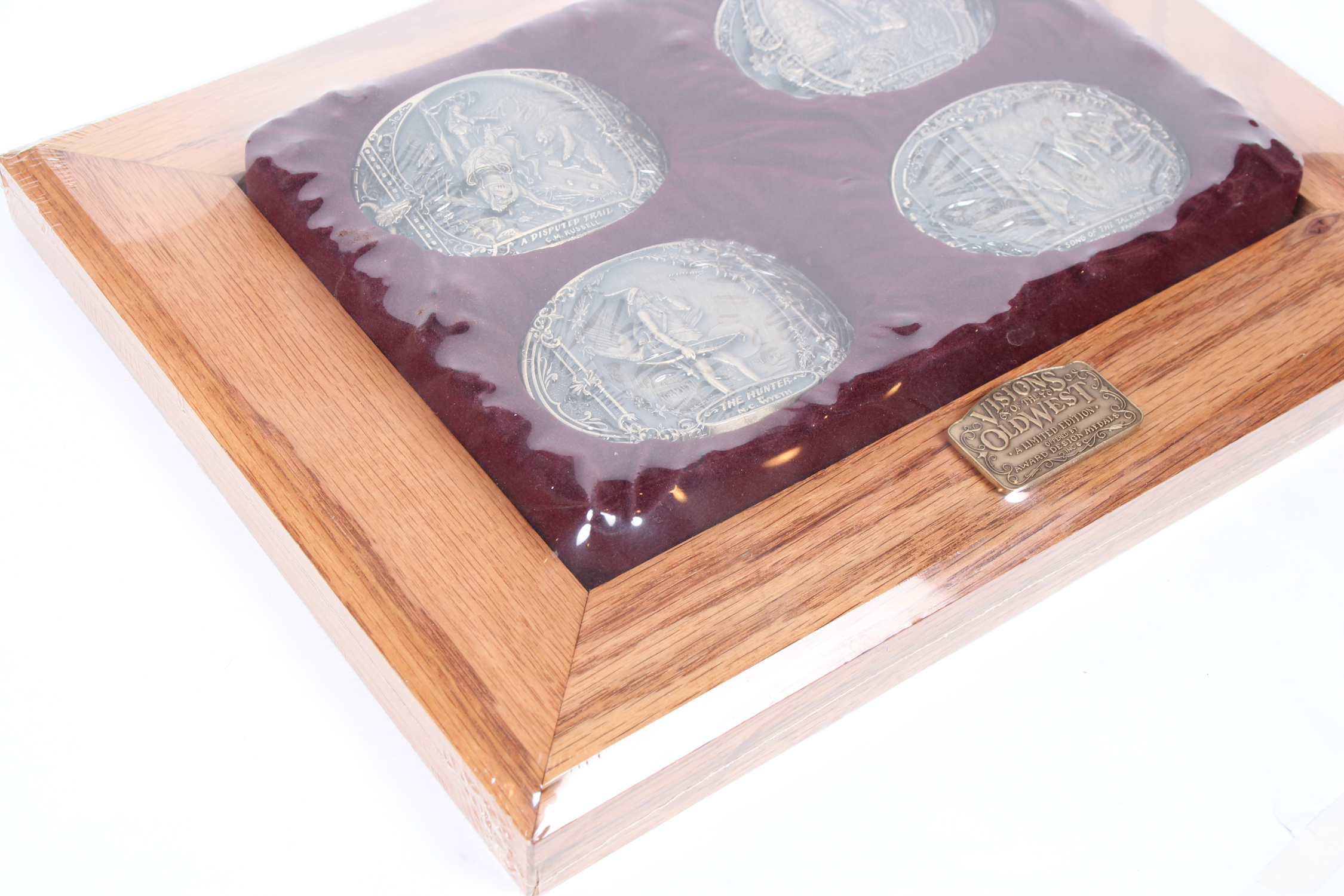 Visions of the Old West Framed Belt Buckles