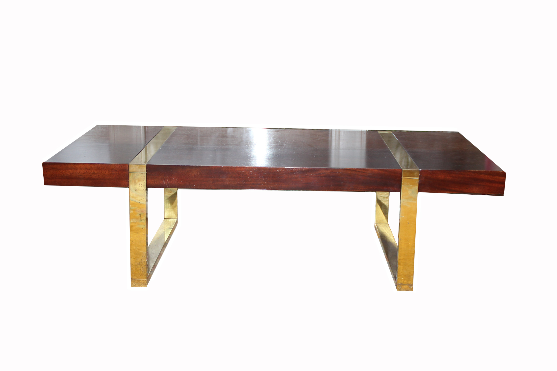 Mahogany Modern Style Coffee Table