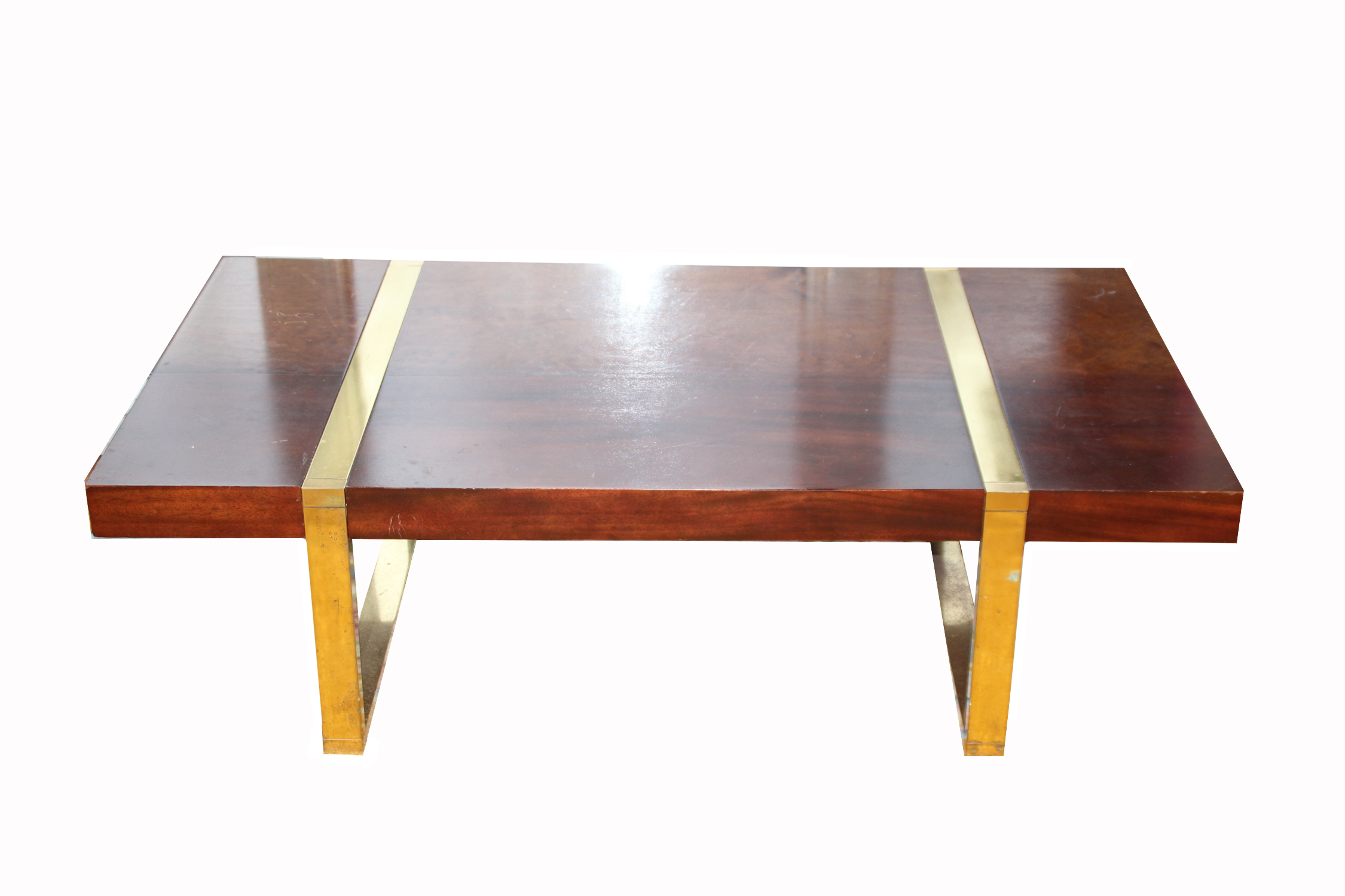 Mahogany Modern Style Coffee Table