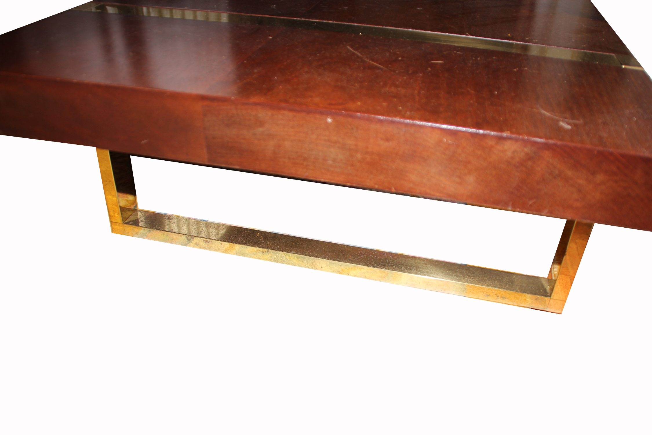 Mahogany Modern Style Coffee Table