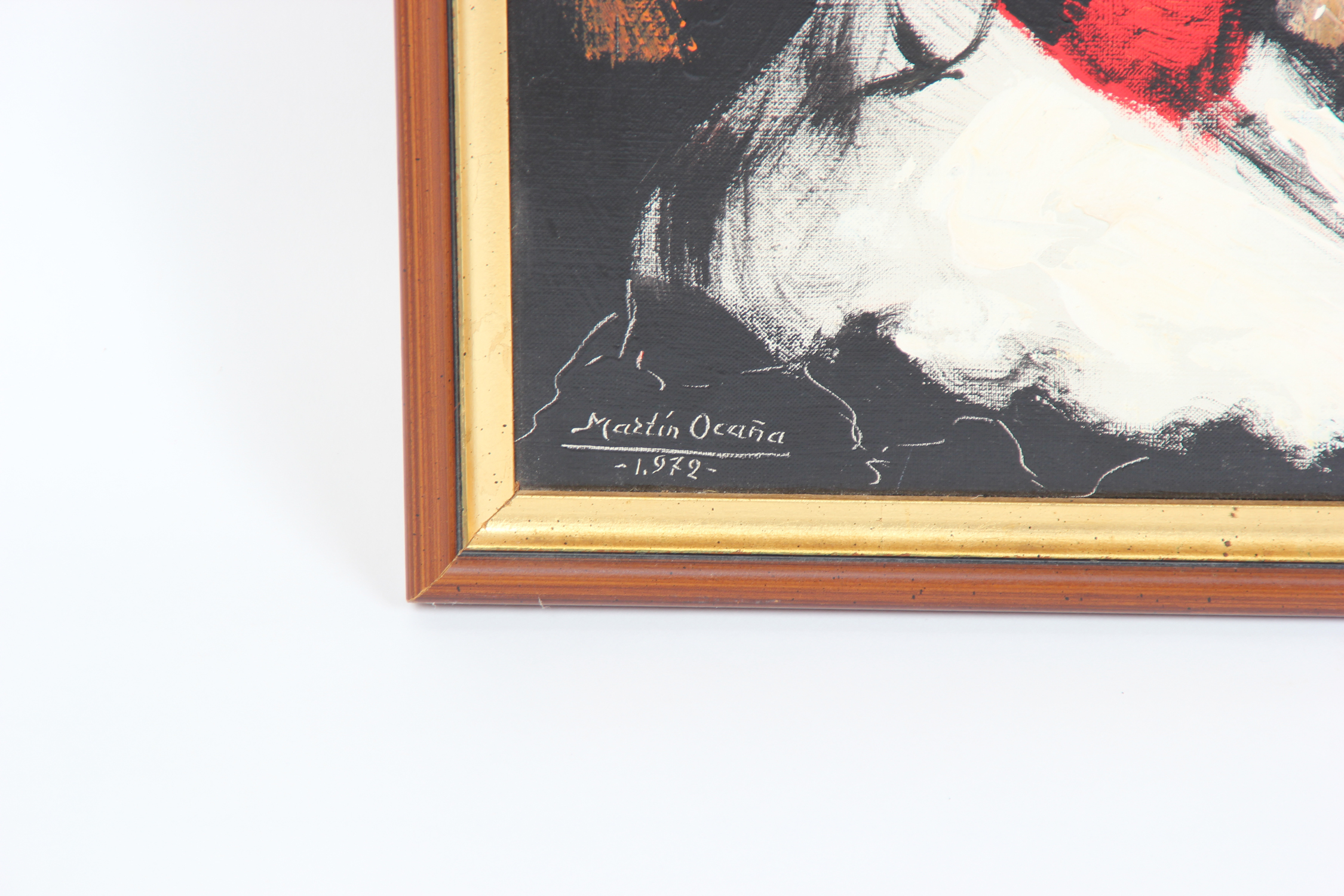 Martin Ocaña Portrait of Woman Painting