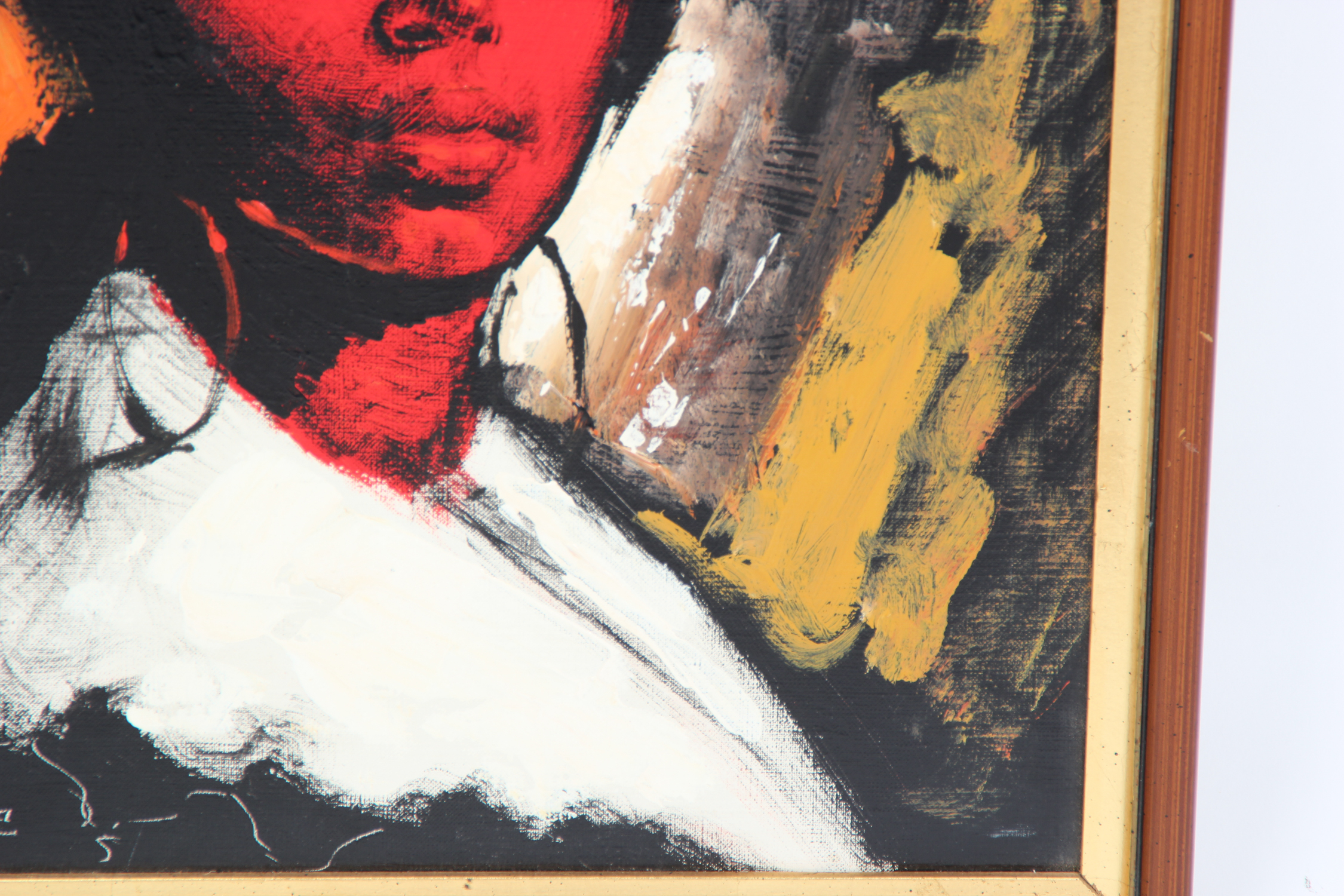 Martin Ocaña Portrait of Woman Painting