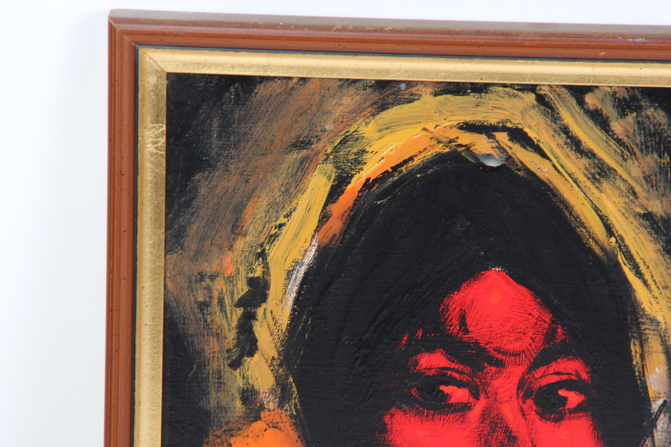 Martin Ocaña Portrait of Woman Painting