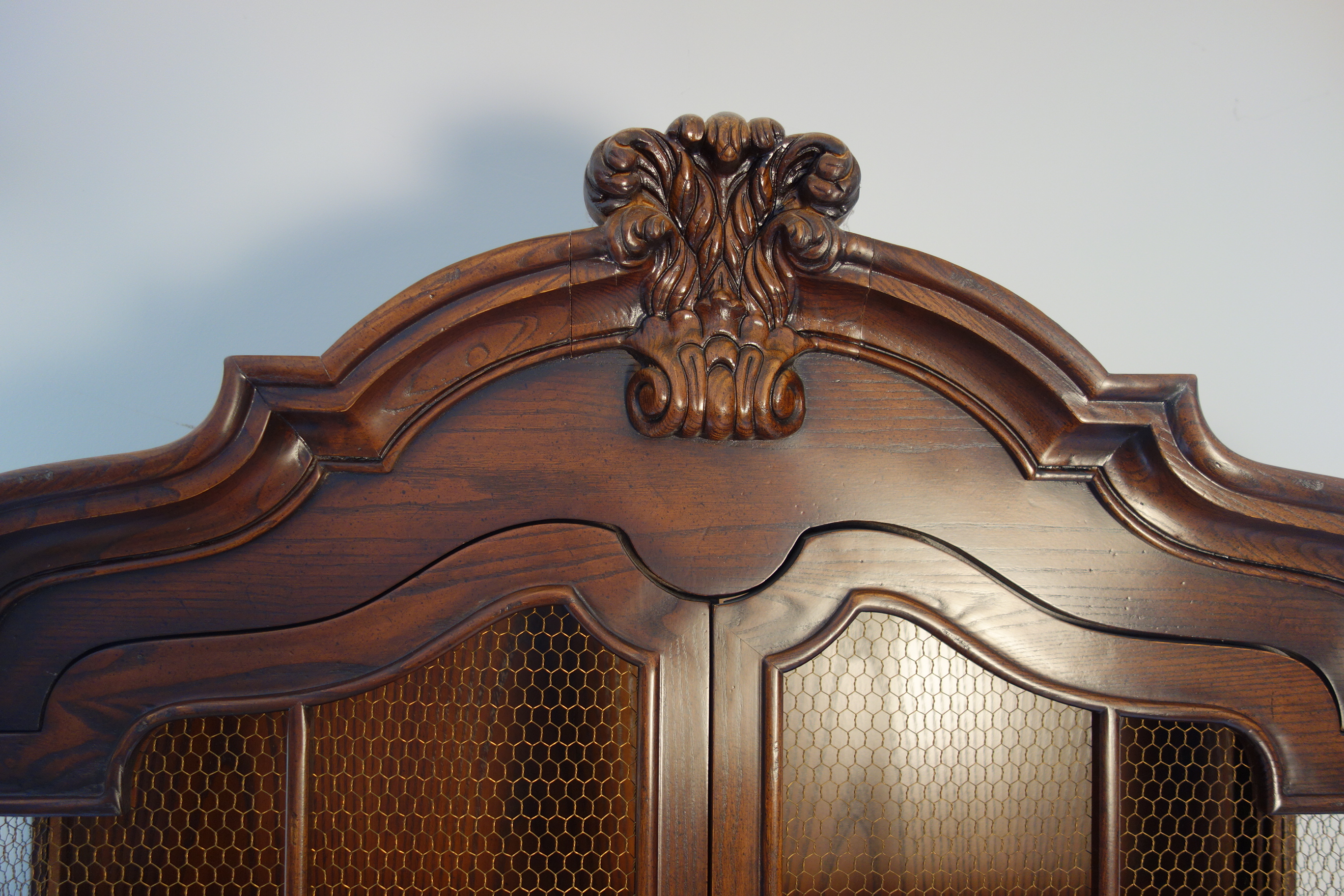 Henredon Four Centuries Vintage Lighted Secretary