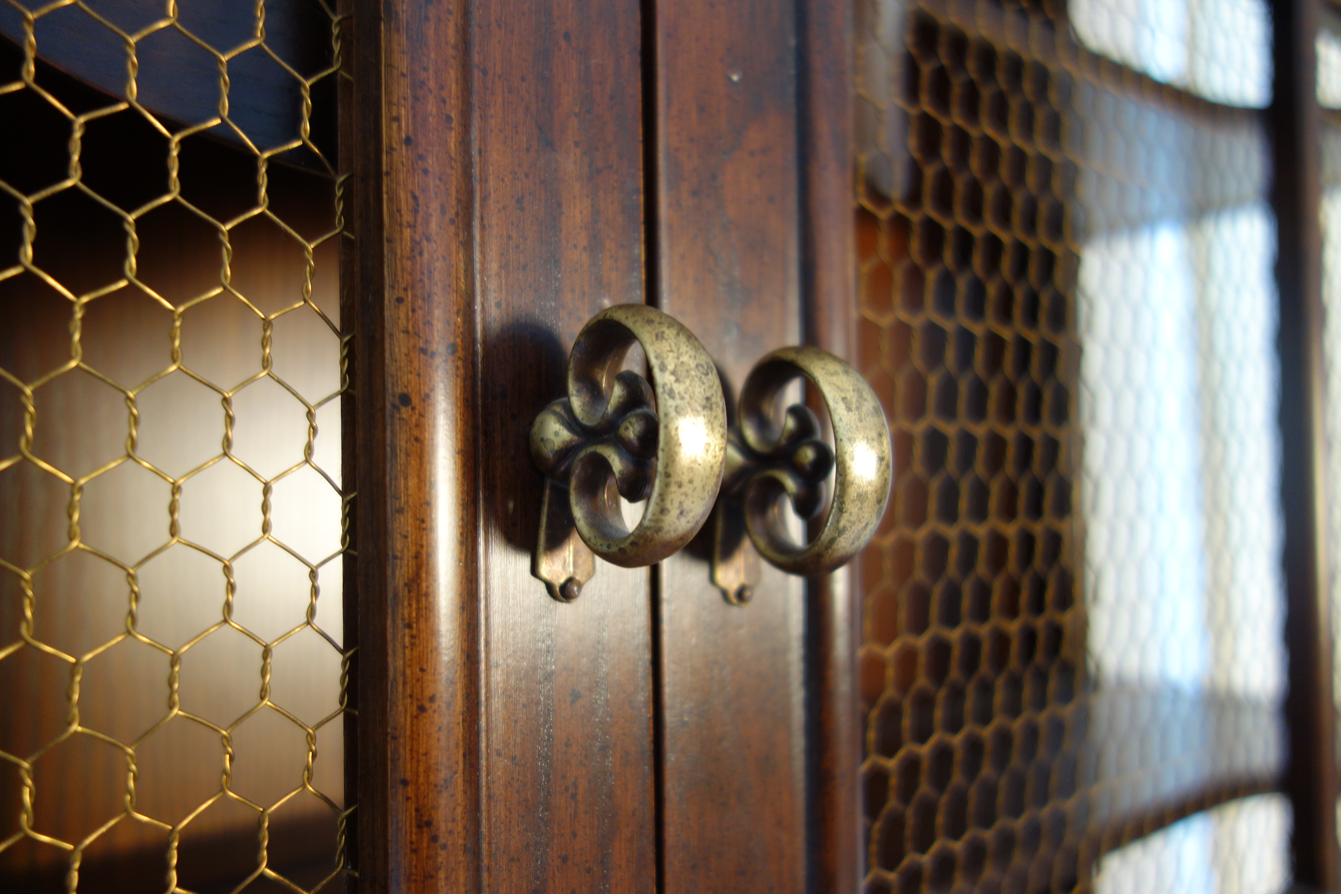 Henredon Four Centuries Vintage Lighted Secretary