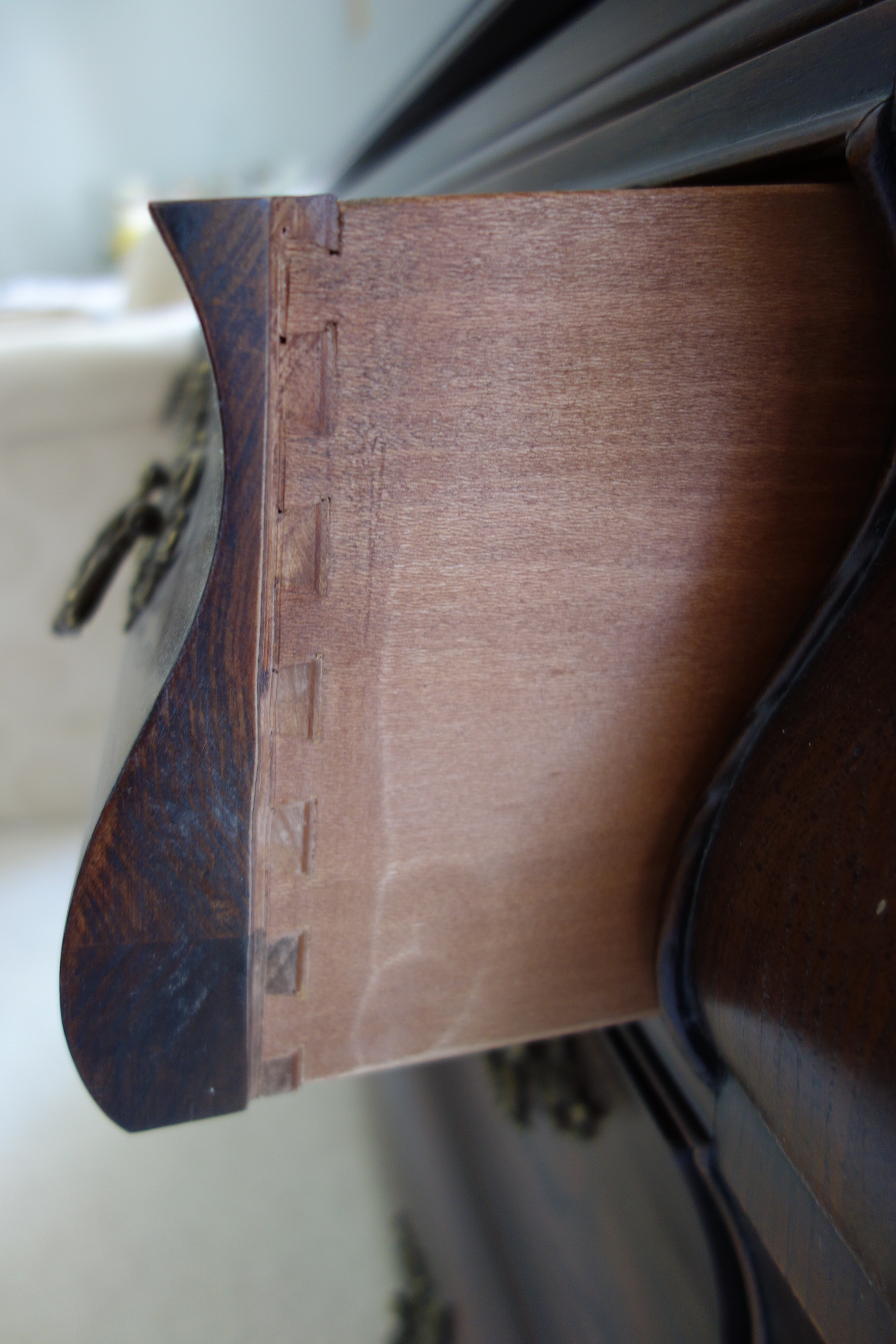 Henredon Four Centuries Vintage Lighted Secretary