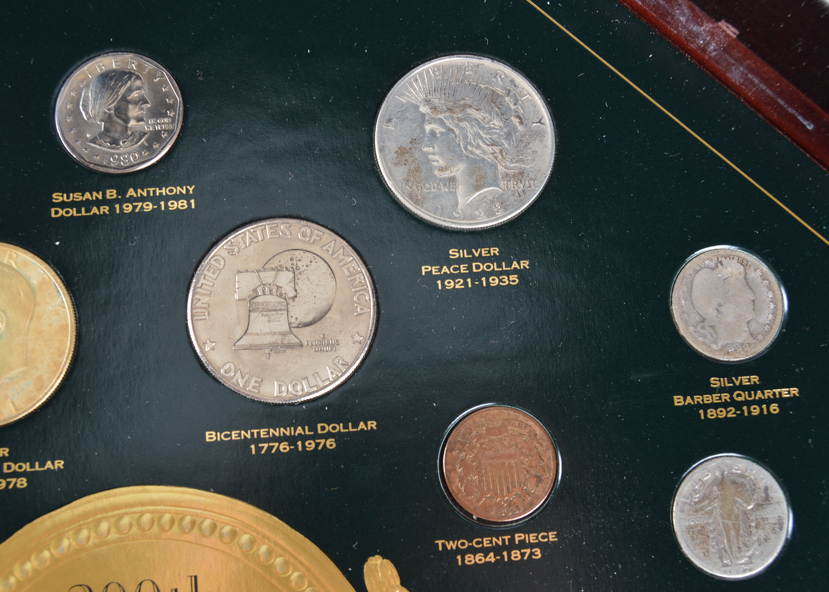 Shadow Box of 200th Anniversary of United States Coinage