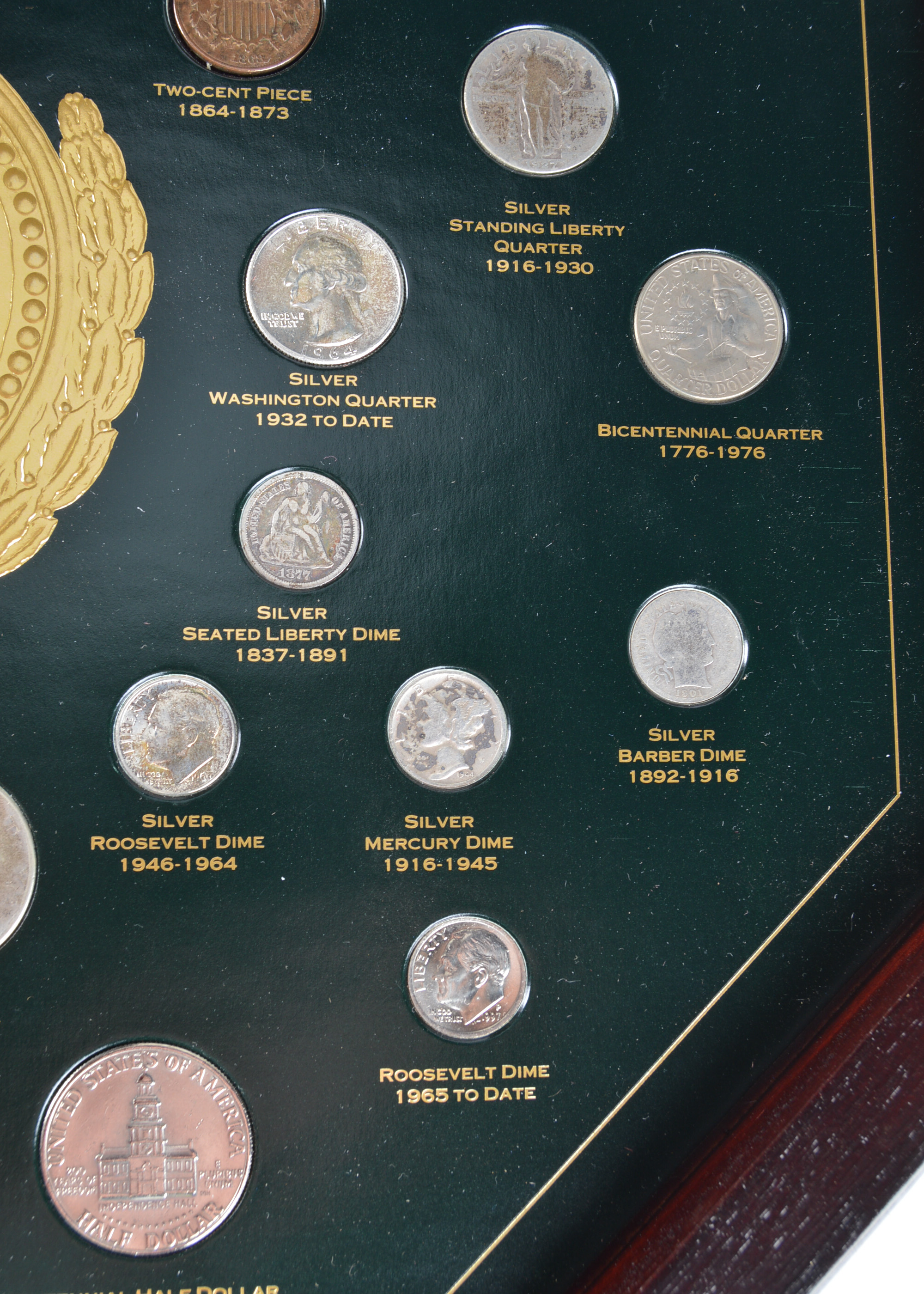 Shadow Box of 200th Anniversary of United States Coinage