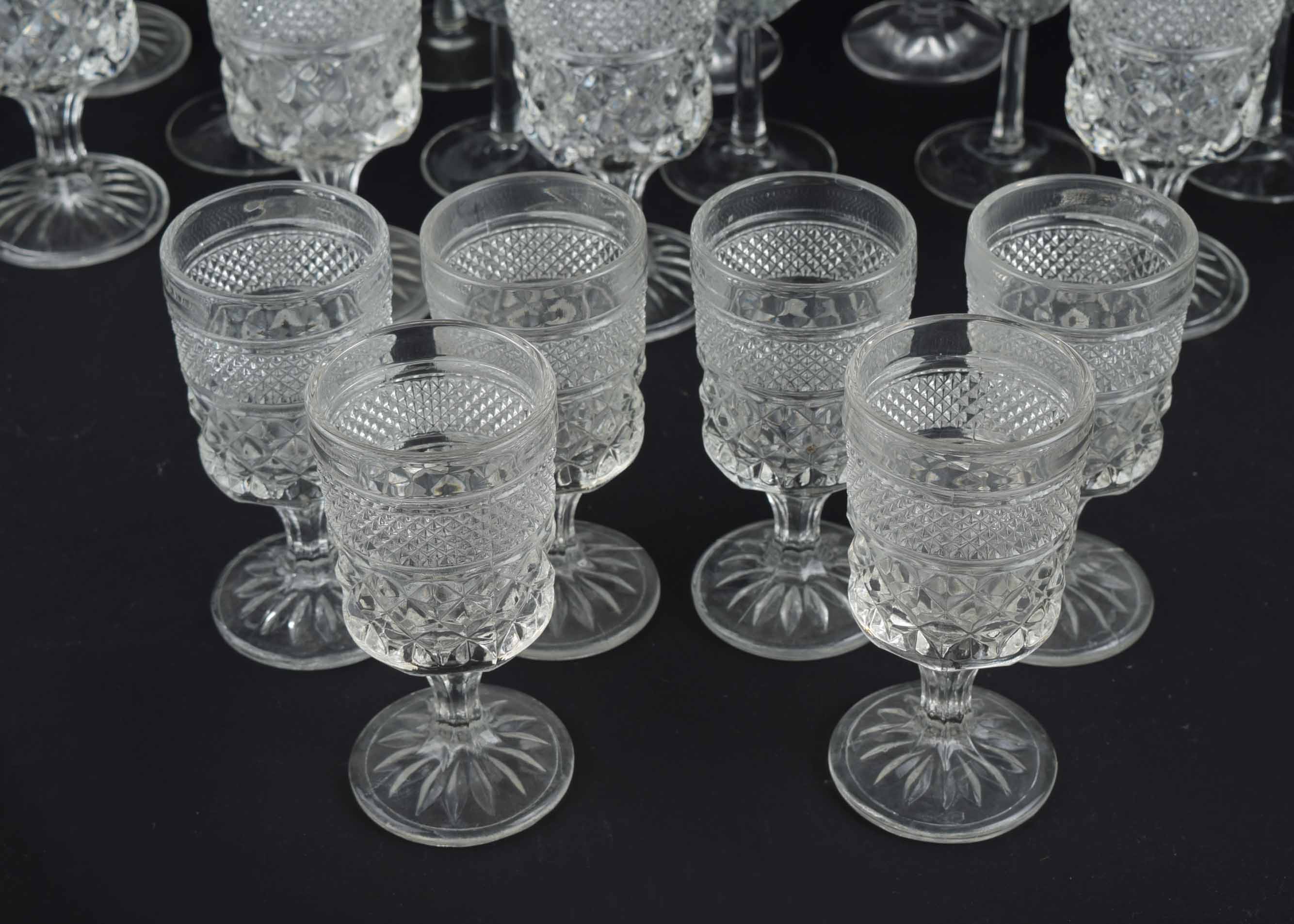 Glass and Crystal Tumbler and Flute Collection