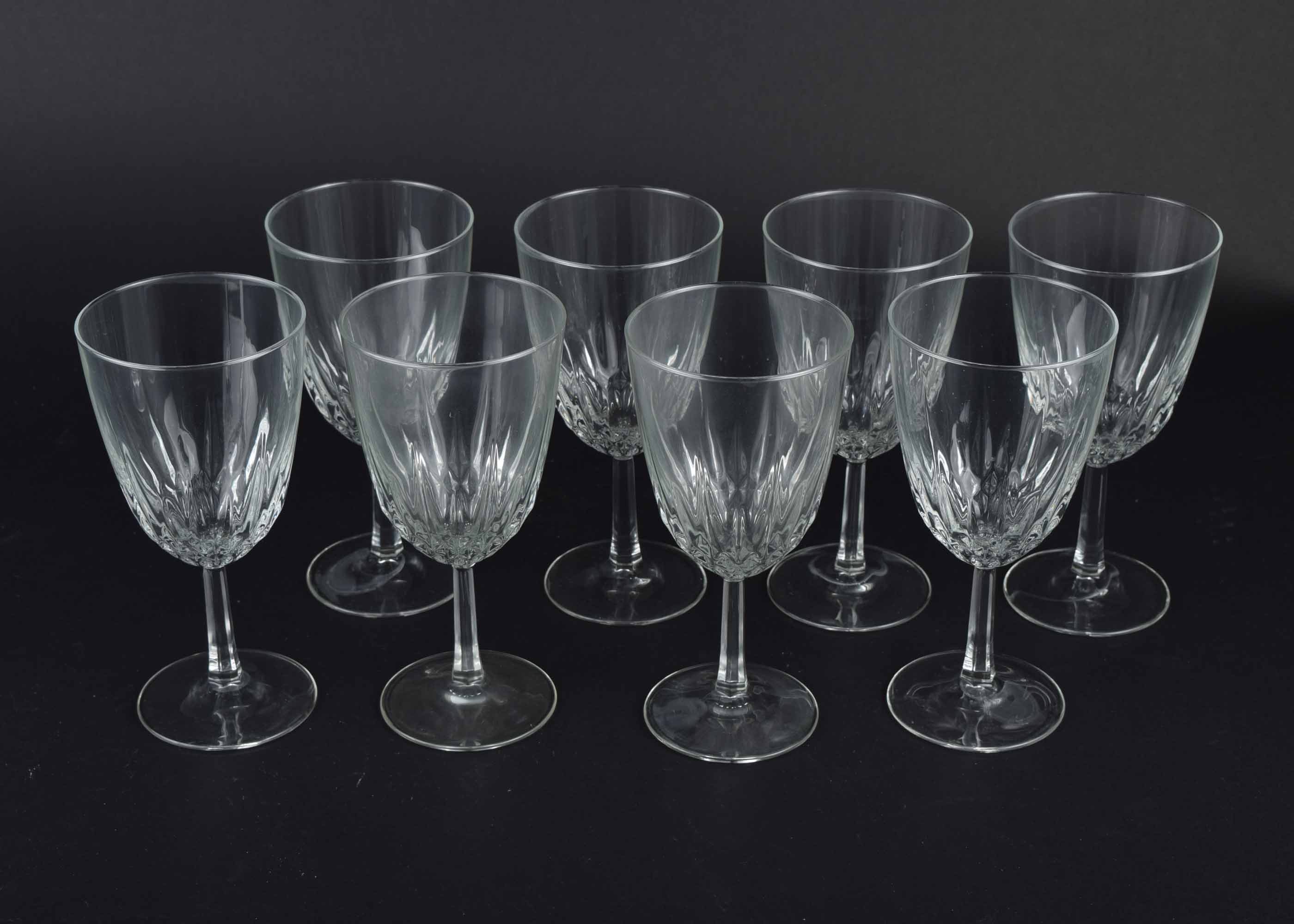 Glass and Crystal Tumbler and Flute Collection