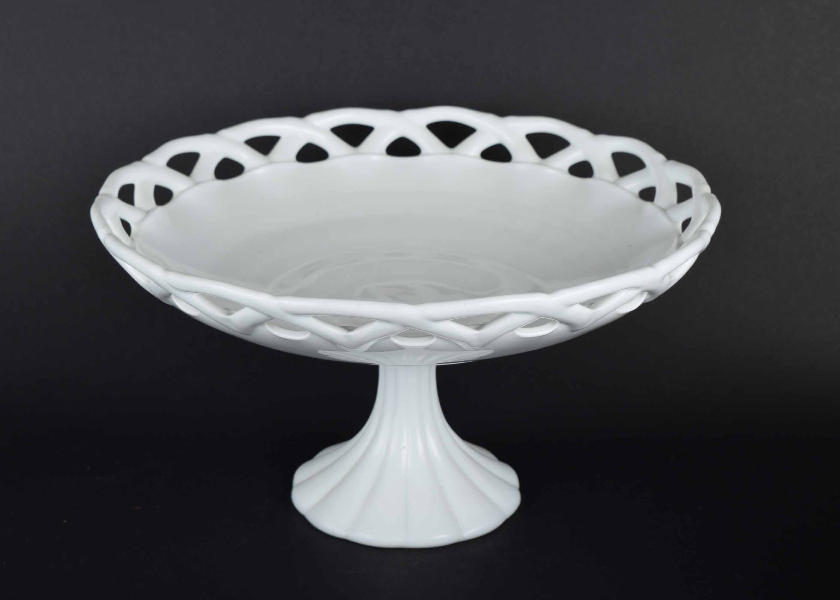 Vintage Fenton Milk Glass and White Ceramic Assortment