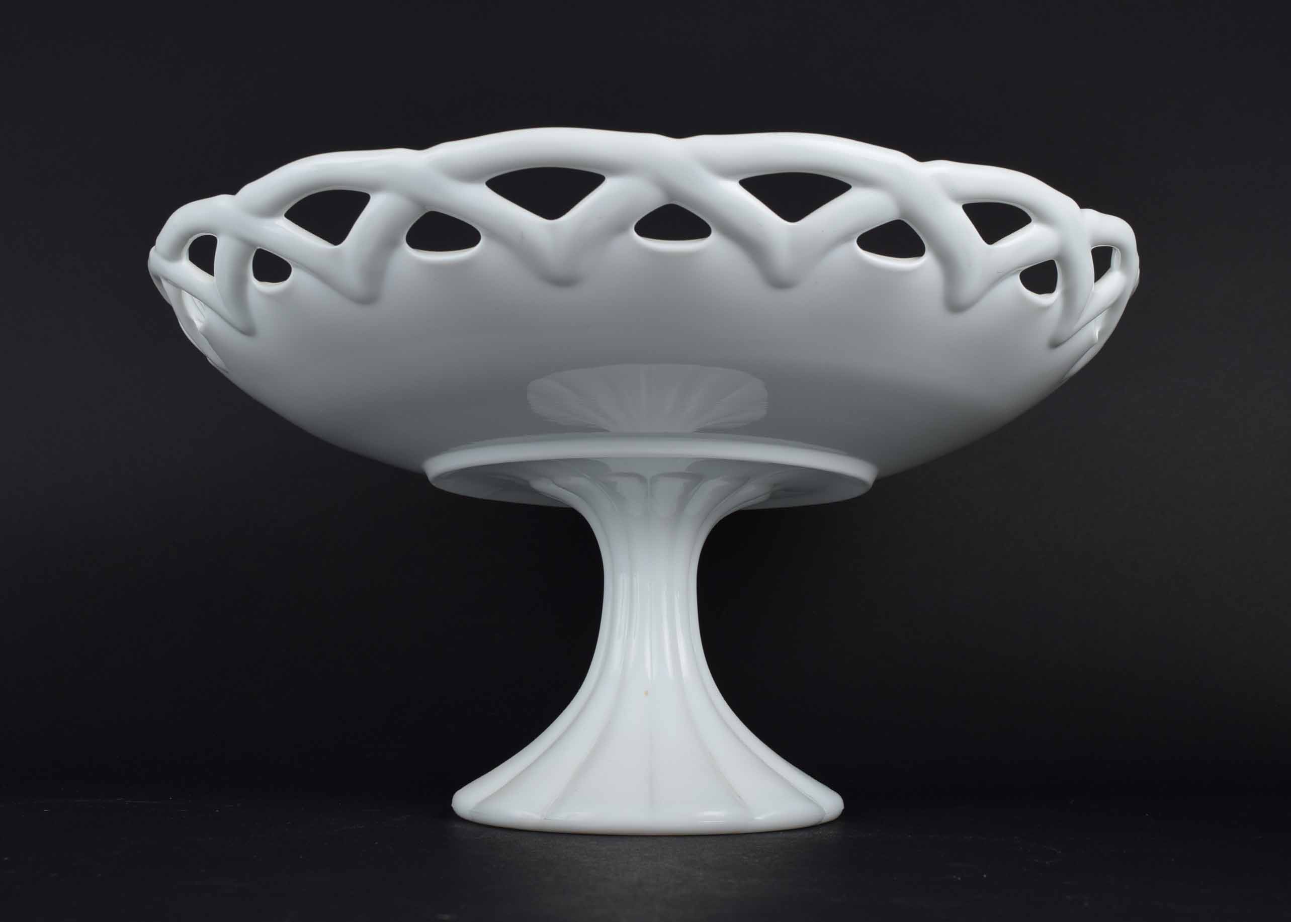 Vintage Fenton Milk Glass and White Ceramic Assortment