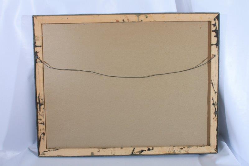 Signed M.L. Lathrop Impressionist Forest Path Oil Painting