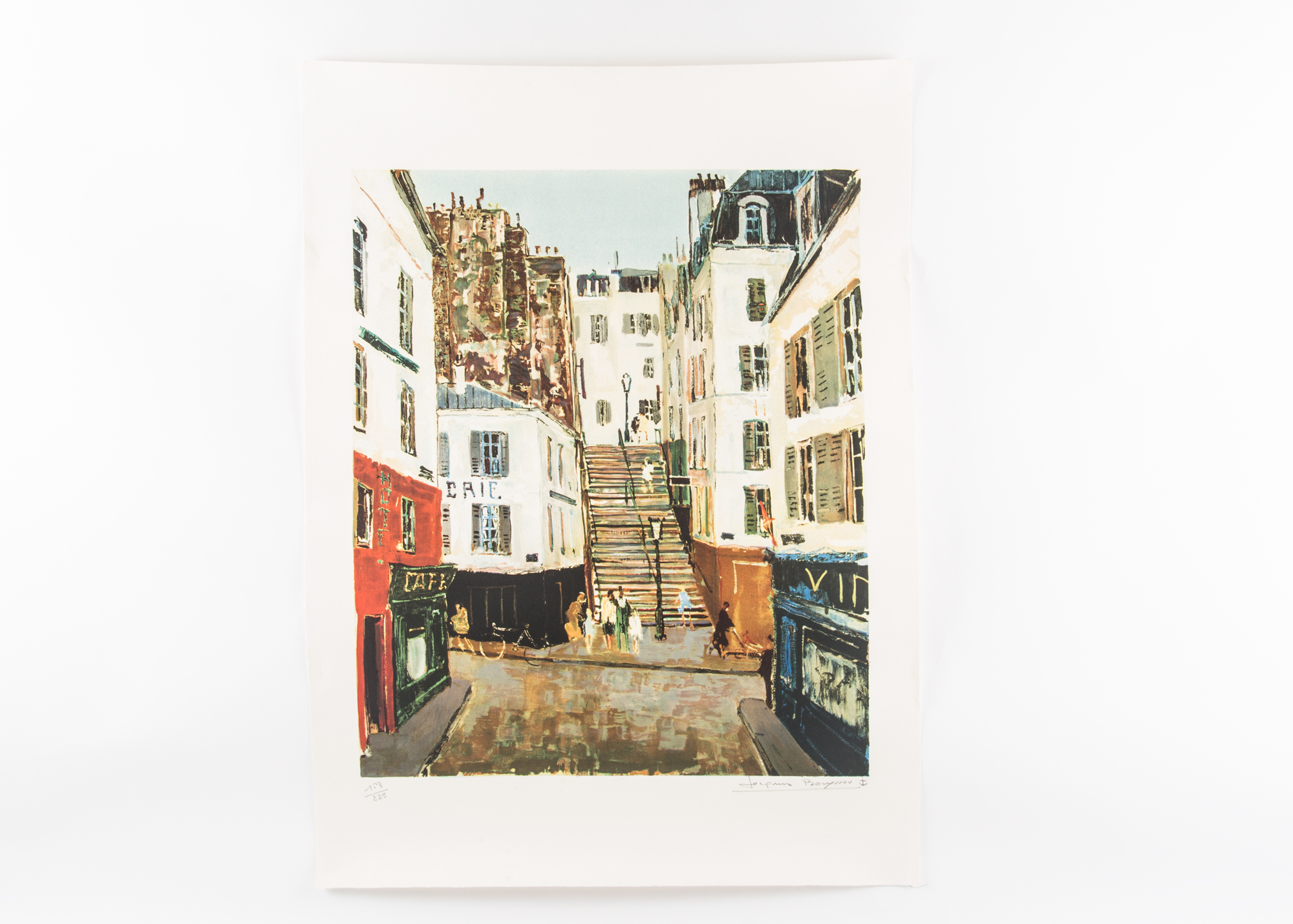 Jacques Bouyssou Limited Edition Lithograph
