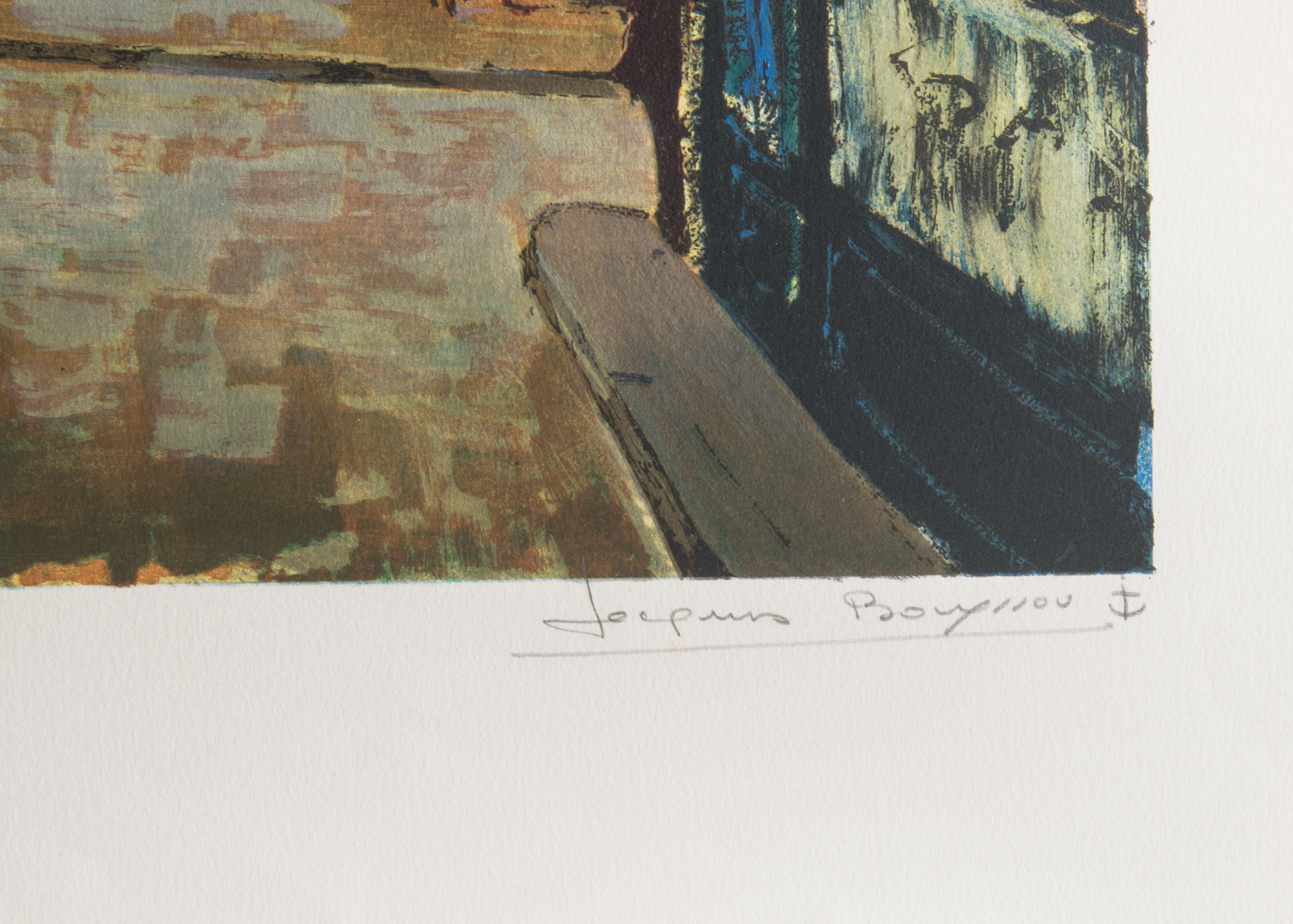 Jacques Bouyssou Limited Edition Lithograph