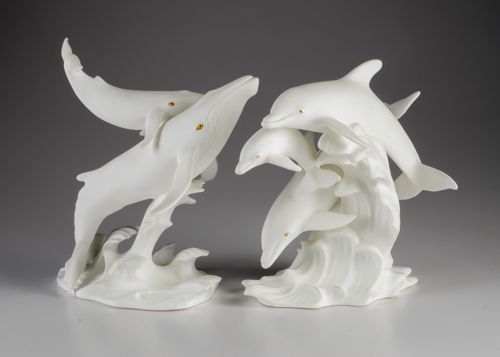 Lenox Sea Animal Porcelain Figurines