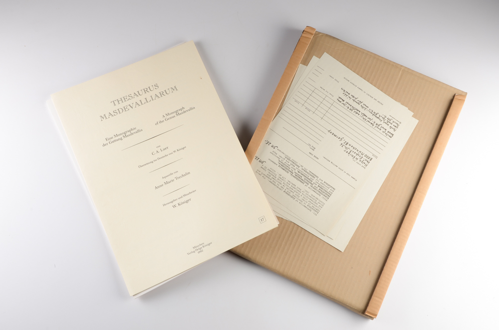 1992 A Monograph of the Genus Masdevall