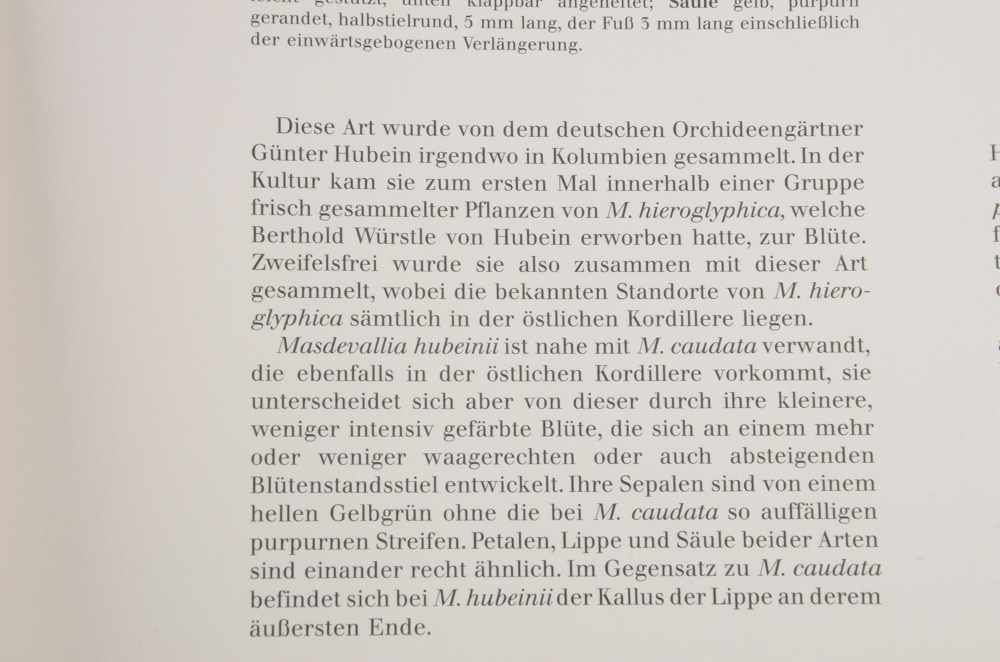 1992 A Monograph of the Genus Masdevall