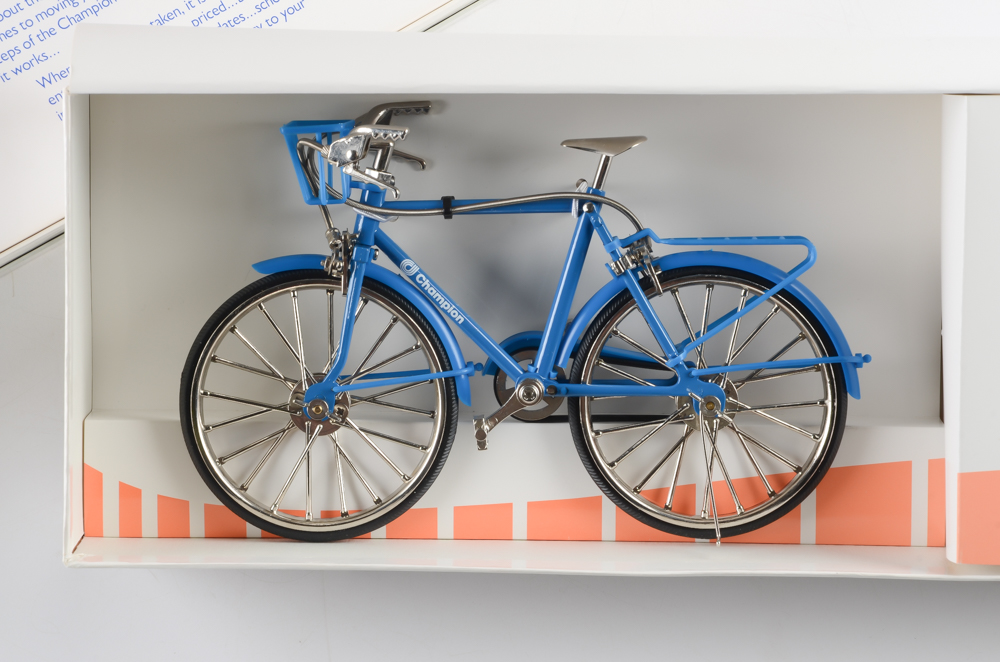 Limited Edition Champion Paper Promotional Model Bicycles