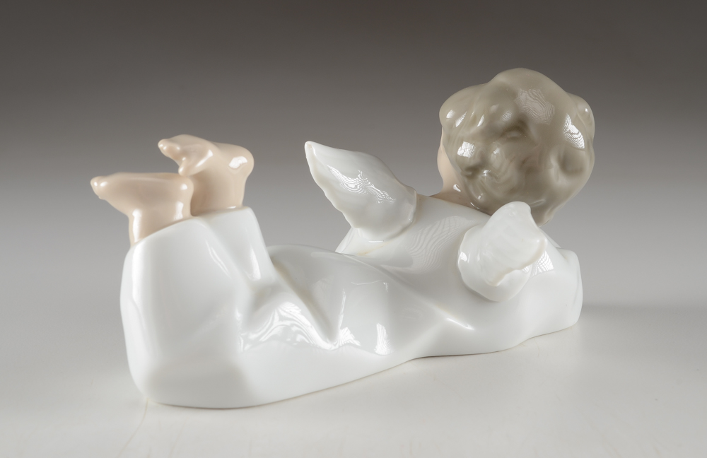 Lladro Porcelain Angel Figurine and Bell