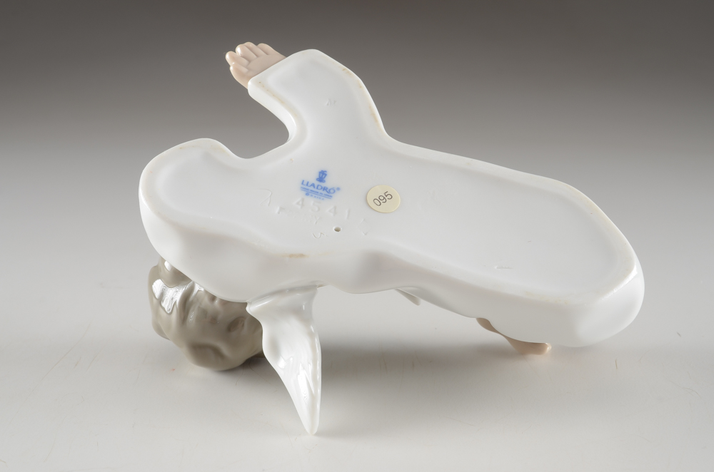Lladro Porcelain Angel Figurine and Bell