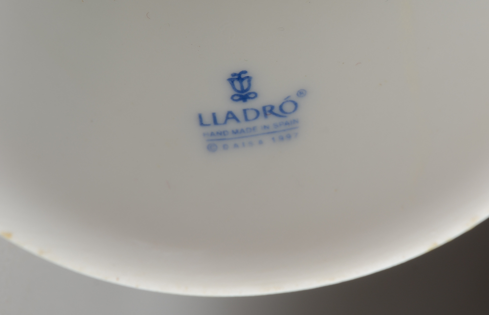 Lladro Porcelain Angel Figurine and Bell