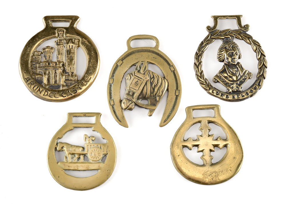 Five Horse Brasses