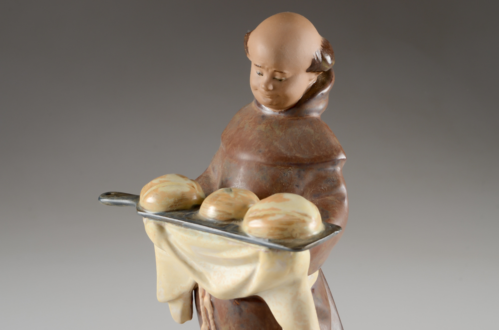 Lladro Franciscan Monk "Our Daily Bread" Figurine