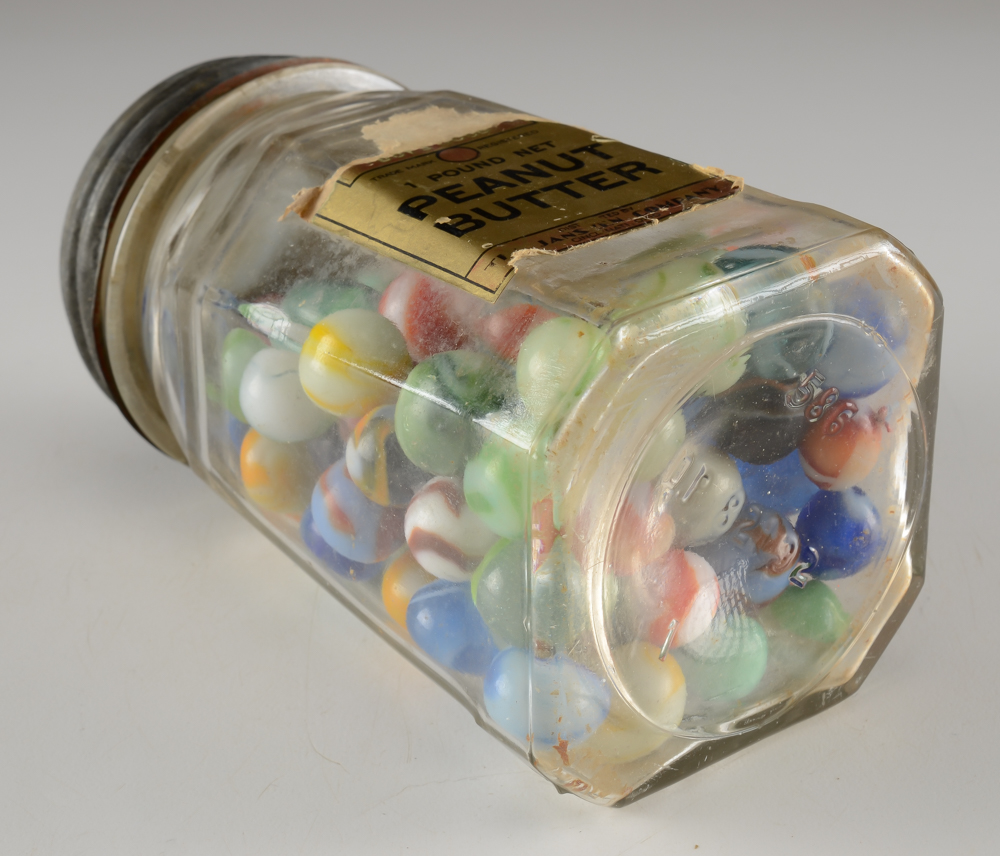 Vintage Marble Collection in Jar