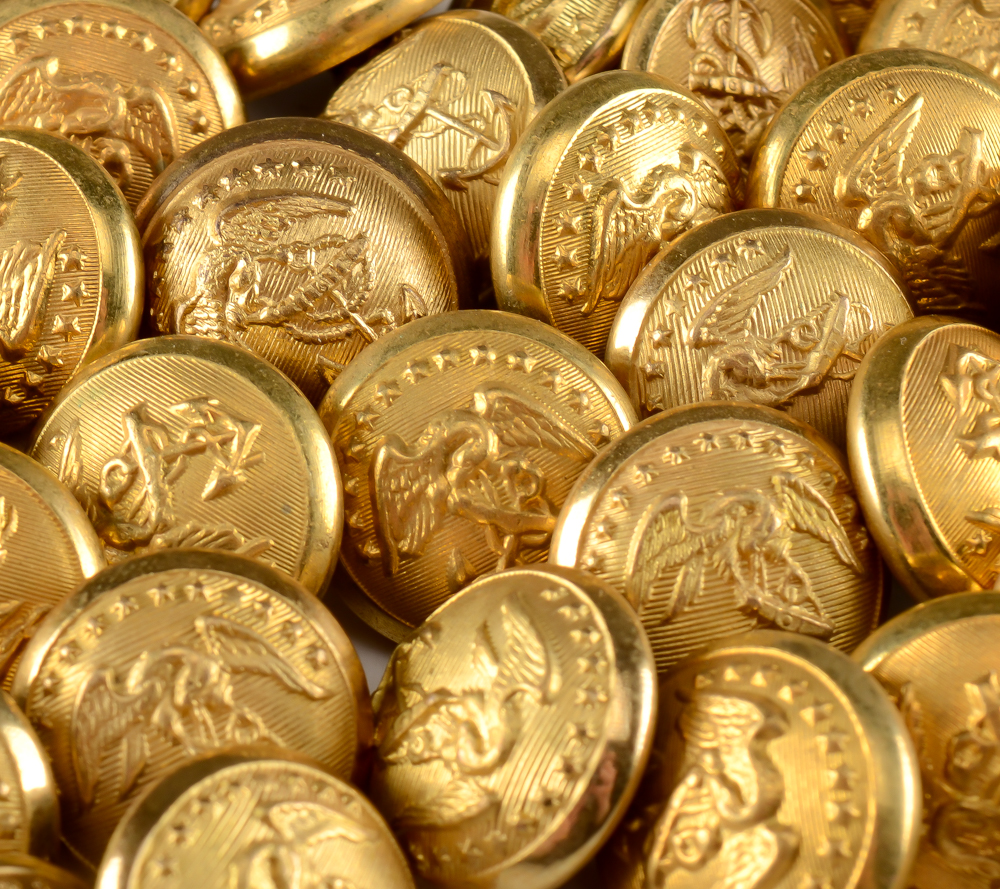 Collection of WWI era U.S. Marine Corp Buttons