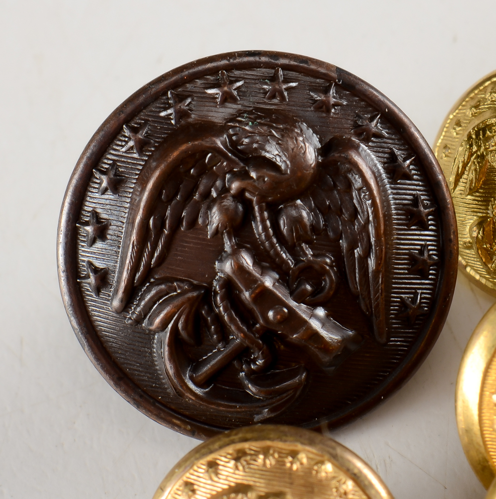 Collection of WWI era U.S. Marine Corp Buttons