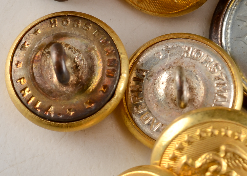Collection of WWI era U.S. Marine Corp Buttons