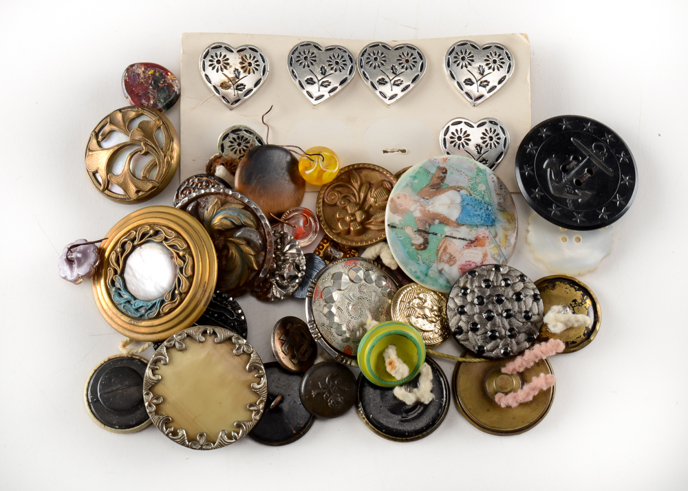 Group of Loose Buttons