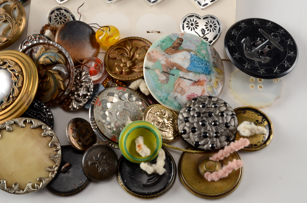 Group of Loose Buttons