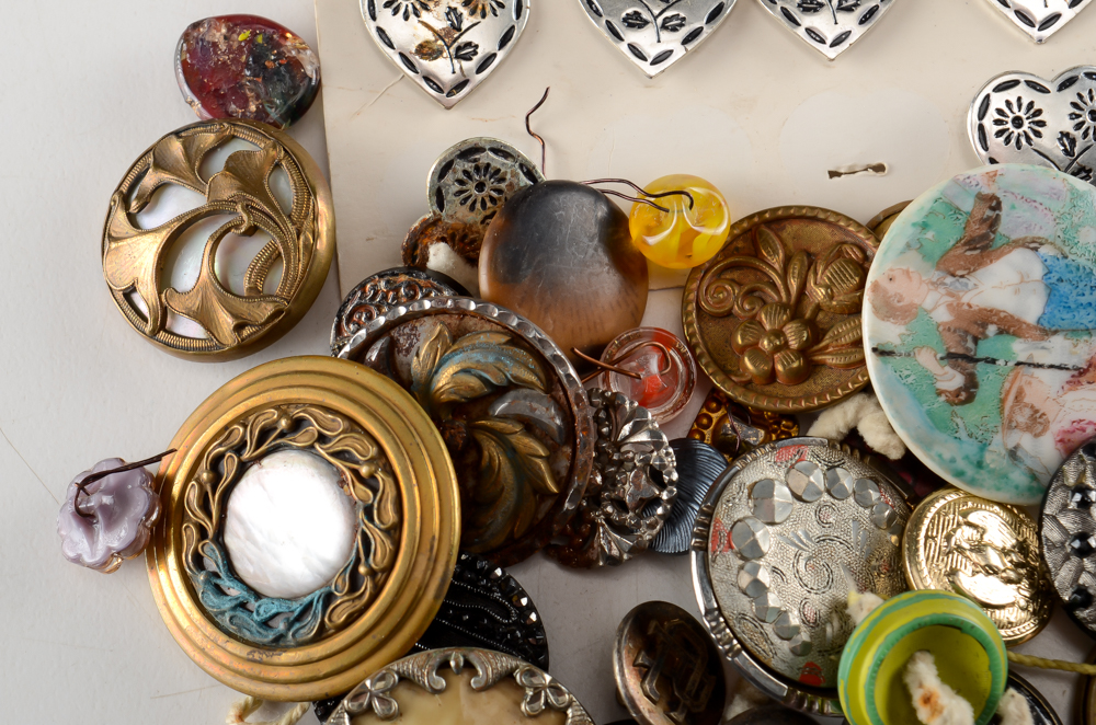 Group of Loose Buttons