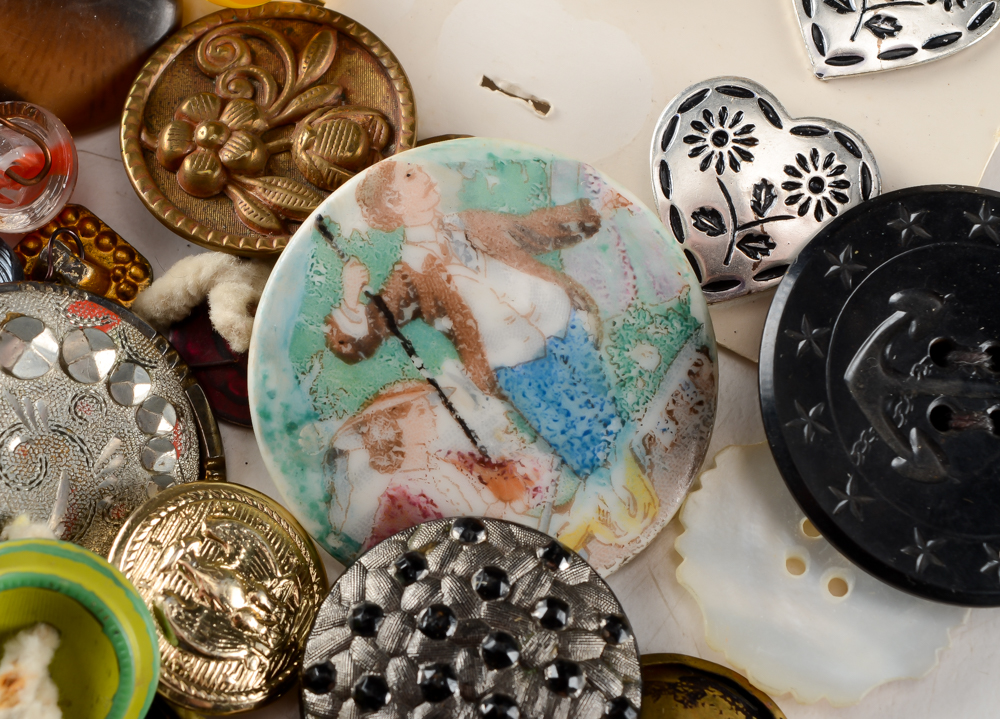 Group of Loose Buttons