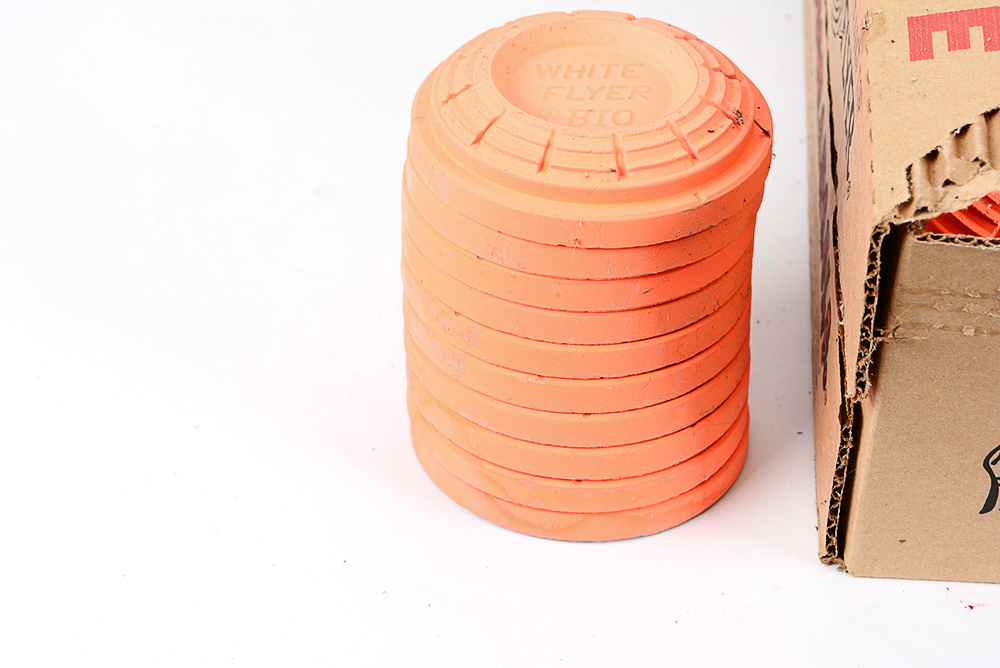 White Flyer Clay Pigeon Targets