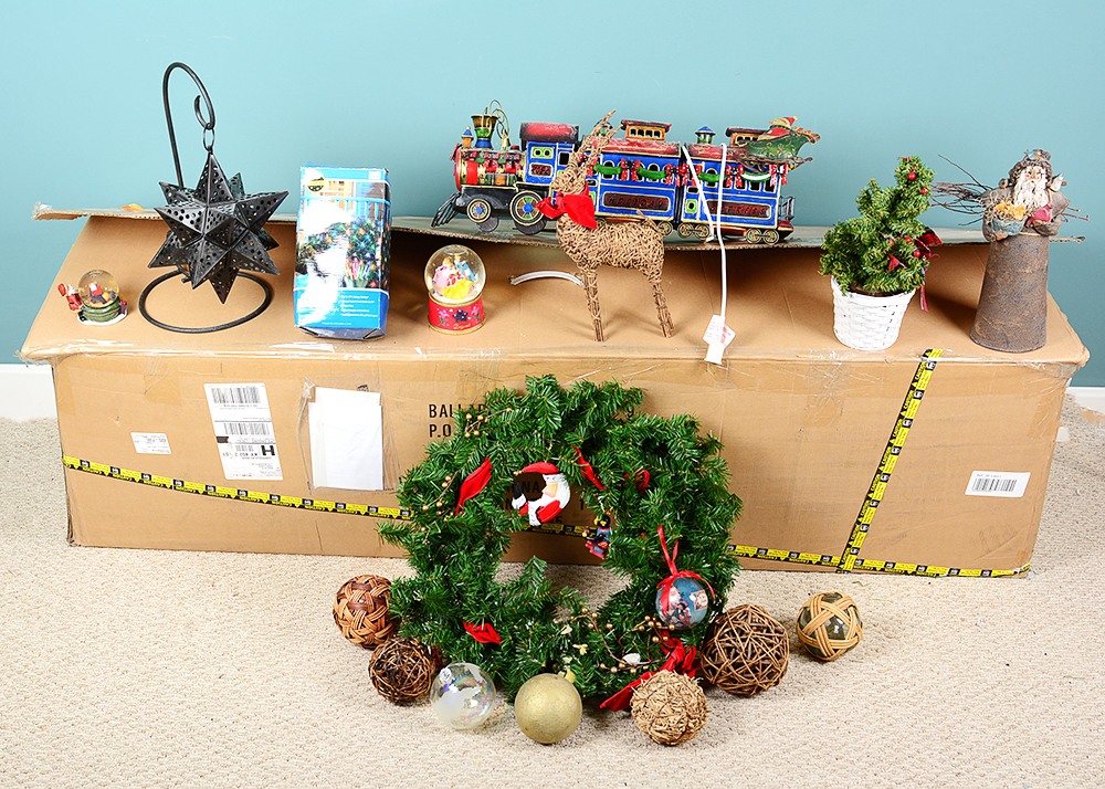 Christmas Tree, Lighting and Other Christmas Decor